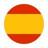 Icône du drapeau espagnol symbolisant le fait de parler couramment espagnol